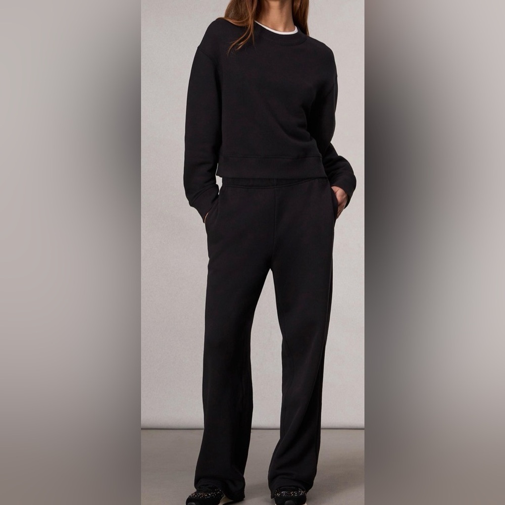 rag & bone vintage Charcoal Gray Sweatsuit